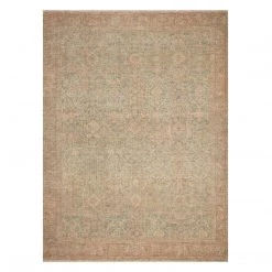 Loloi Rugs BEDROOM Priya Denim / Rust Rug