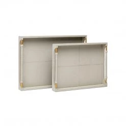 Made Goods Sierra Tray - Light Grey