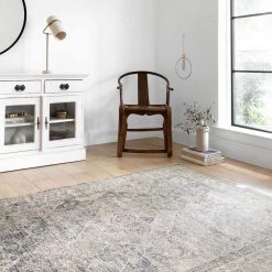 Loloi Rugs Teagan Sky / Natural Rug Ready To Ship Now