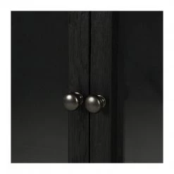 Four Hands Tenerife Cabinet - Black Oak Floor Model Furniture 11 Four Hands Tenerife Cabinet - Black Oak Floor Model Furniture