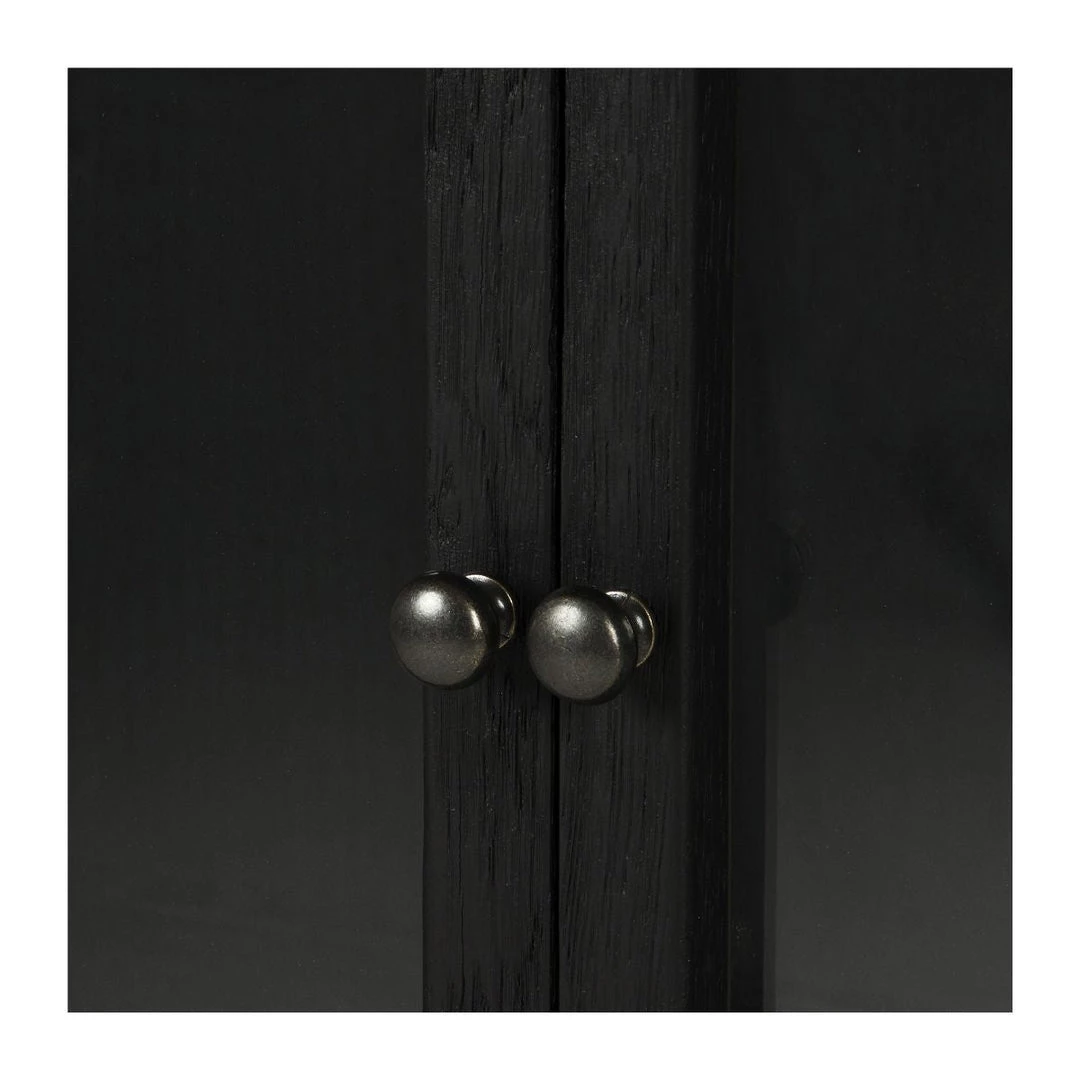 Four Hands Tenerife Cabinet - Black Oak Floor Model Furniture 7 Four Hands Tenerife Cabinet - Black Oak Floor Model Furniture