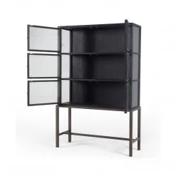 Four Hands Furniture Tenerife Cabinet - Black Oak