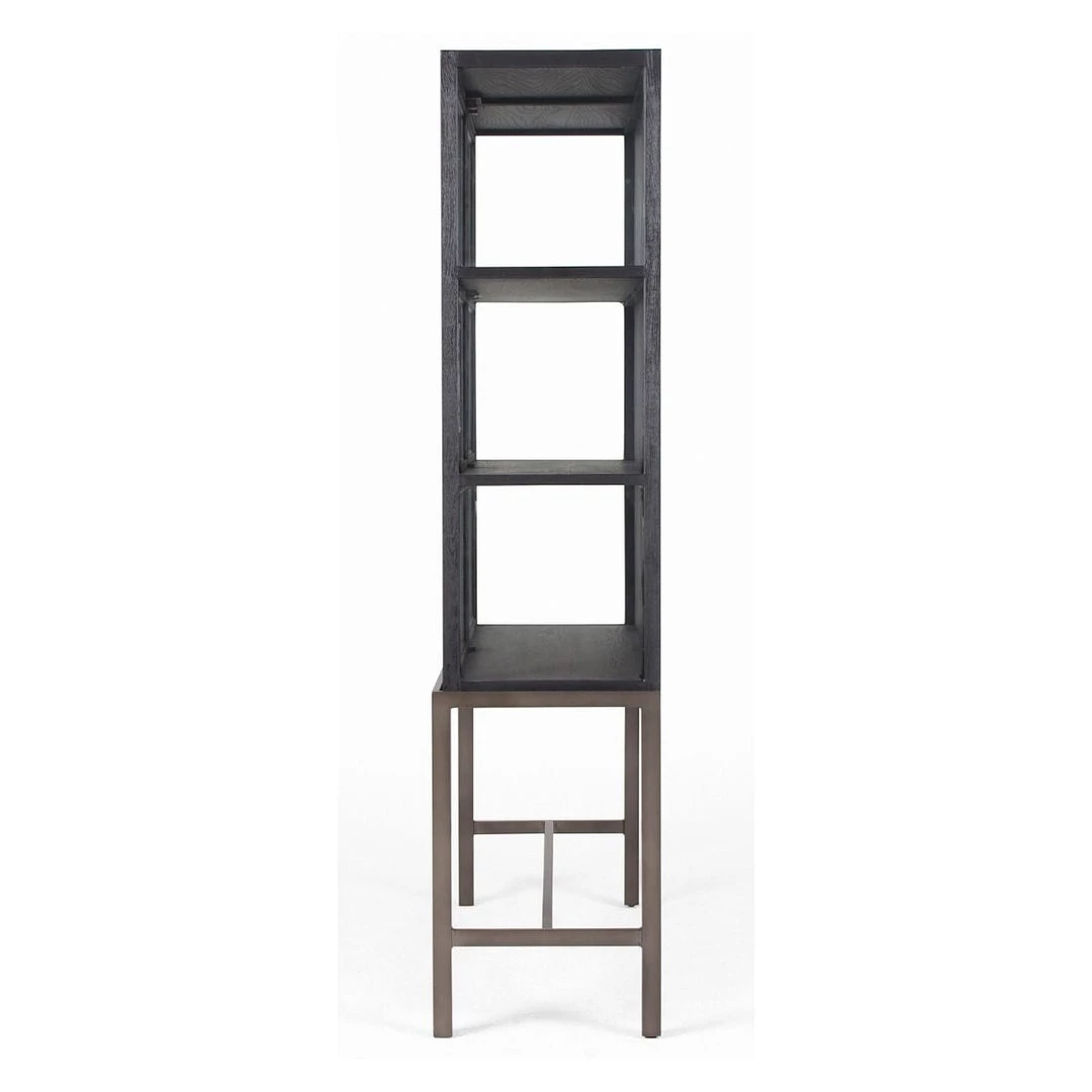 Four Hands Tenerife Cabinet - Black Oak Floor Model Furniture 6 Four Hands Tenerife Cabinet - Black Oak Floor Model Furniture