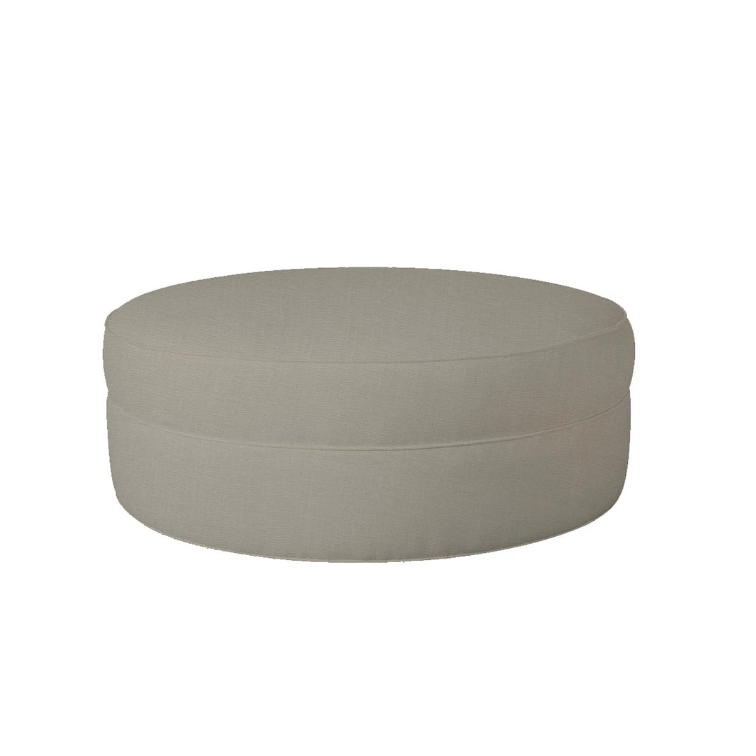 Lee Industries Vail Round Ottoman 9 Lee Industries Vail Round Ottoman