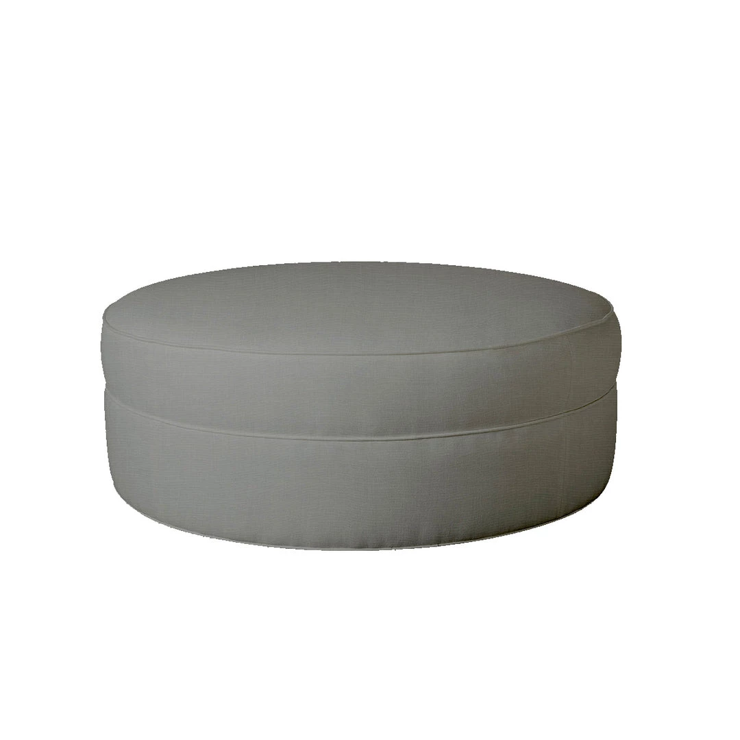 Lee Industries Vail Round Ottoman 11 Lee Industries Vail Round Ottoman