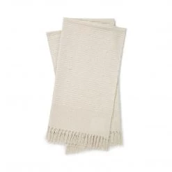 Loloi Rugs Home + Lifestyle Wentworth White Throw