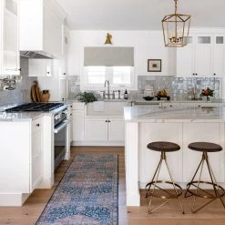 Loloi Rugs Layla Blue / Tangerine Rug