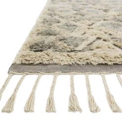 Loloi Rugs Hygge Smoke / Taupe Rug BEDROOM