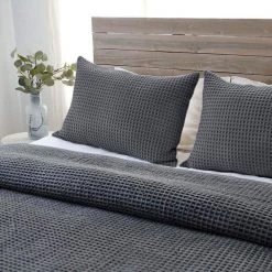 Pom Pom Home Marietta Blanket Collection - Charcoal Ready To Ship Now