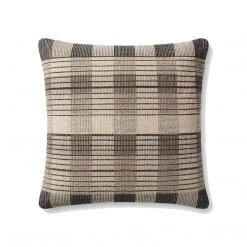 Loloi Rugs Blythe Ivory / Black Pillow Ready To Ship Now