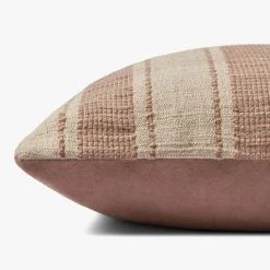 Loloi Rugs Ready To Ship Now Marin Natural / Rust Pillow