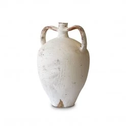 Blue Ocean Traders Athens Jar - White Home + Lifestyle