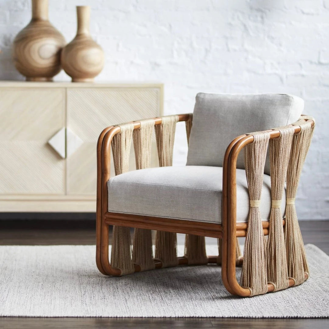 Palecek Furniture Petersburg Lounge Chair 8 Palecek Furniture Petersburg Lounge Chair