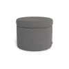 Monte Designs Furniture Round Storage Ottoman - Premium Wool