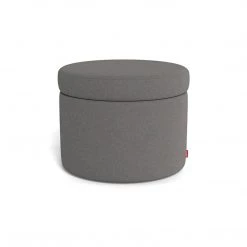 Monte Designs Furniture Round Storage Ottoman - Premium Wool