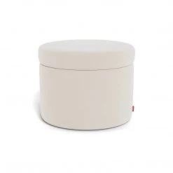 Monte Designs Round Storage Ottoman - Velvet