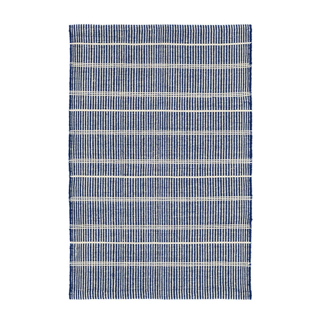 Dash & Albert Nantucket Navy Indoor / Outdoor Rug 3 Dash & Albert Nantucket Navy Indoor / Outdoor Rug